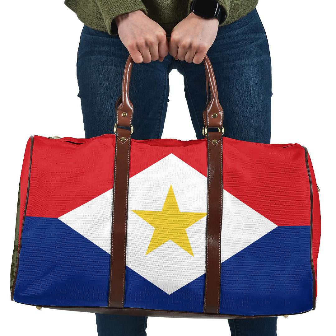 Travel Bag Flag of Saba Travel Bag