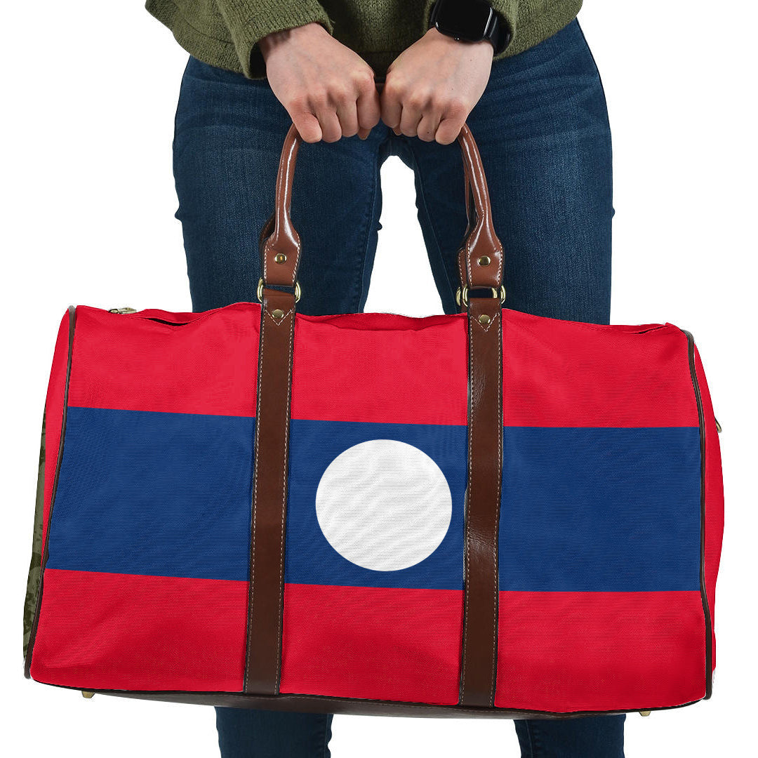 Travel Bag Flag of Laos Travel Bag