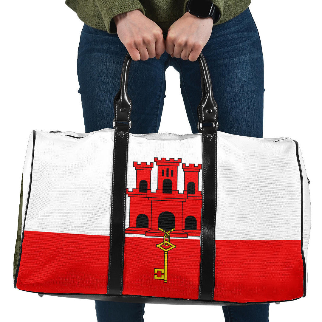 Travel Bag Flag of Gibraltar Travel Bag