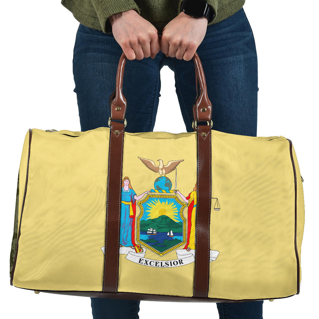 Travel Bag Flag Of New York 1896 1901 Travel Bag