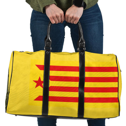 Travel Bag Catalonia Flag Of Catalan Republic Estelada Roja Travel Bag