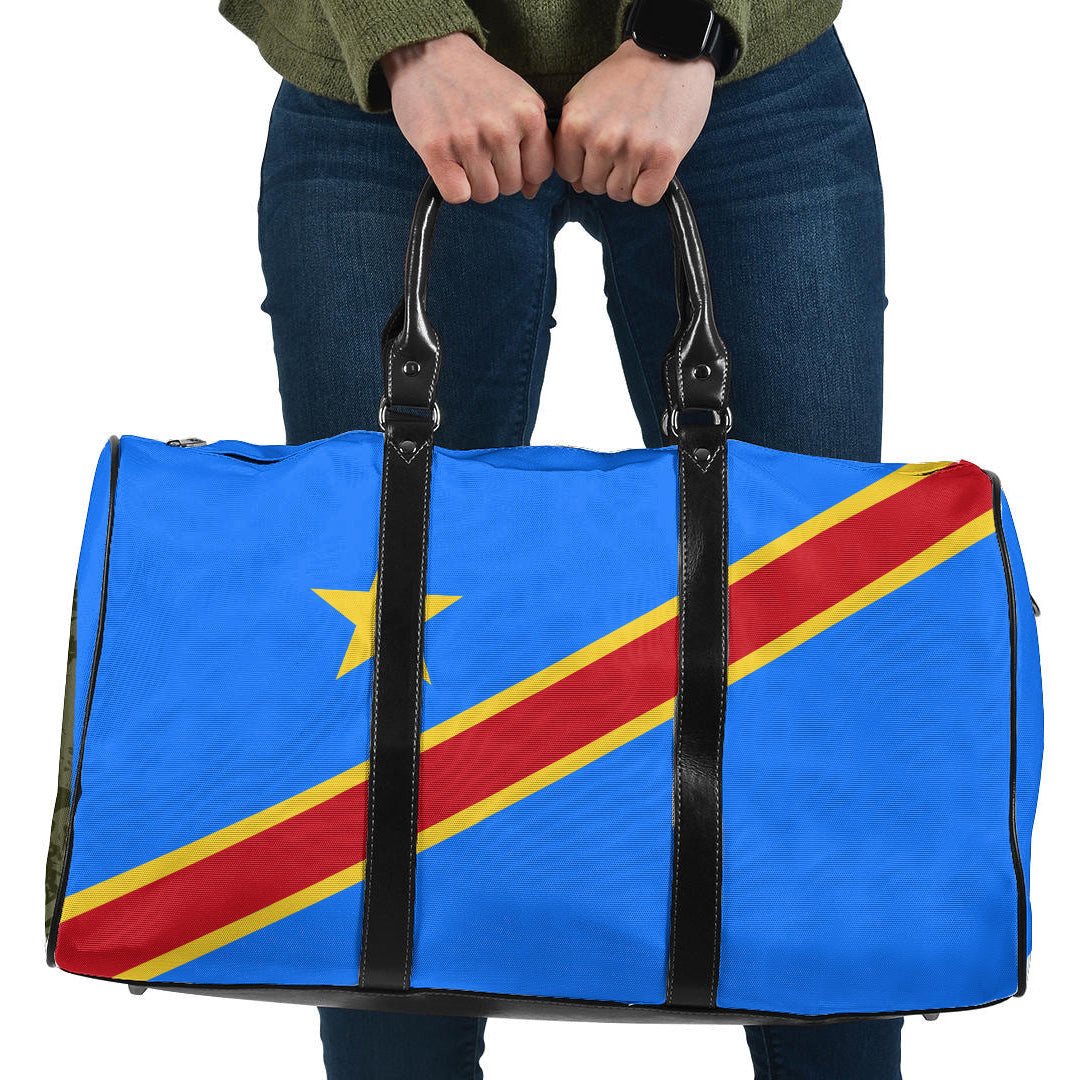 Travel Bag Flag of Democratic Republic Of The Congo Travel Bag
