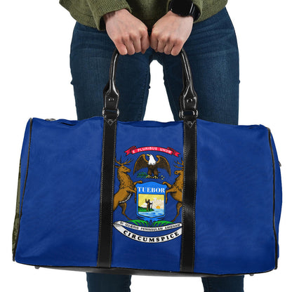 Travel Bag Flag Of Michigan Travel Bag