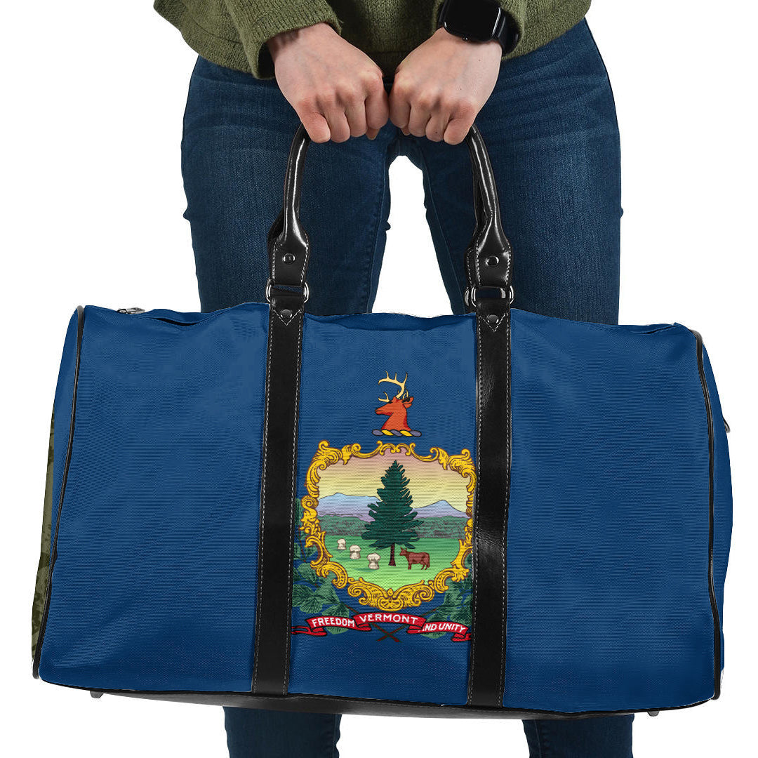 Travel Bag Flag Of Vermont Travel Bag