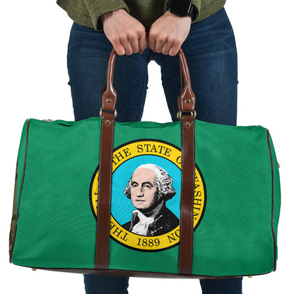 Travel Bag Flag Of Washington Travel Bag