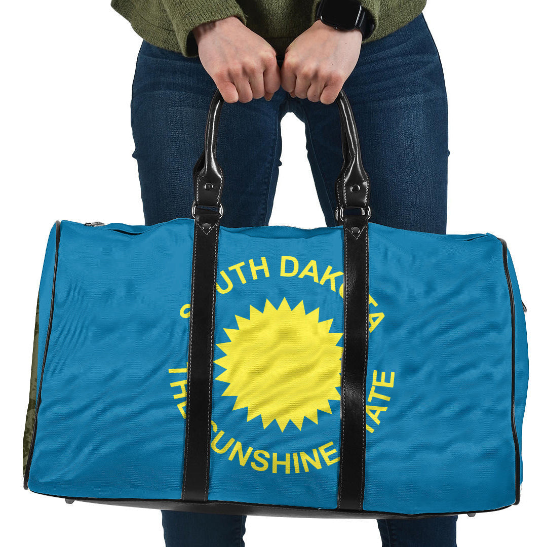 Travel Bag Flag Of South Dakota In 1909 1963 Travel Bag