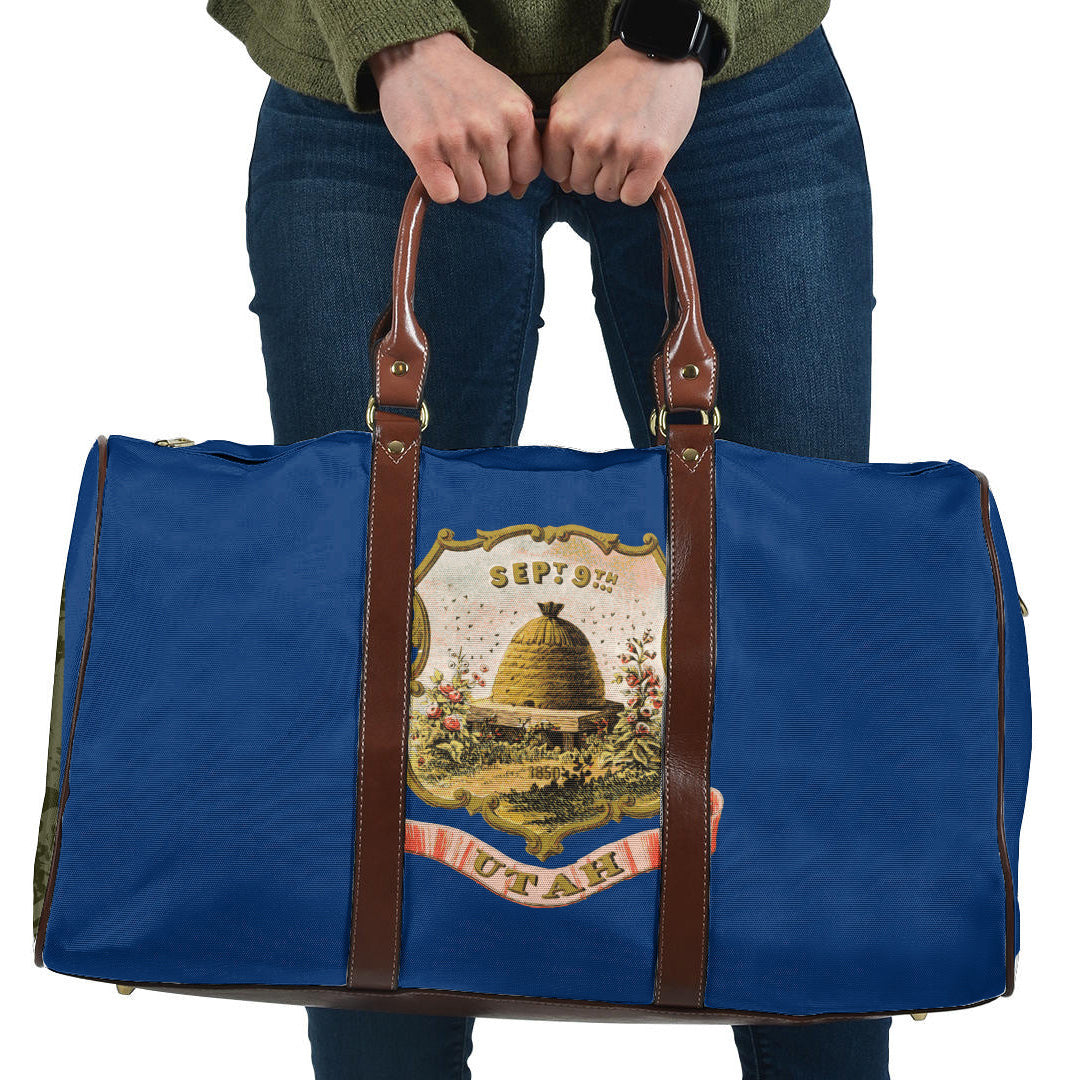 Travel Bag Flag Of The Utah Territory Travel Bag