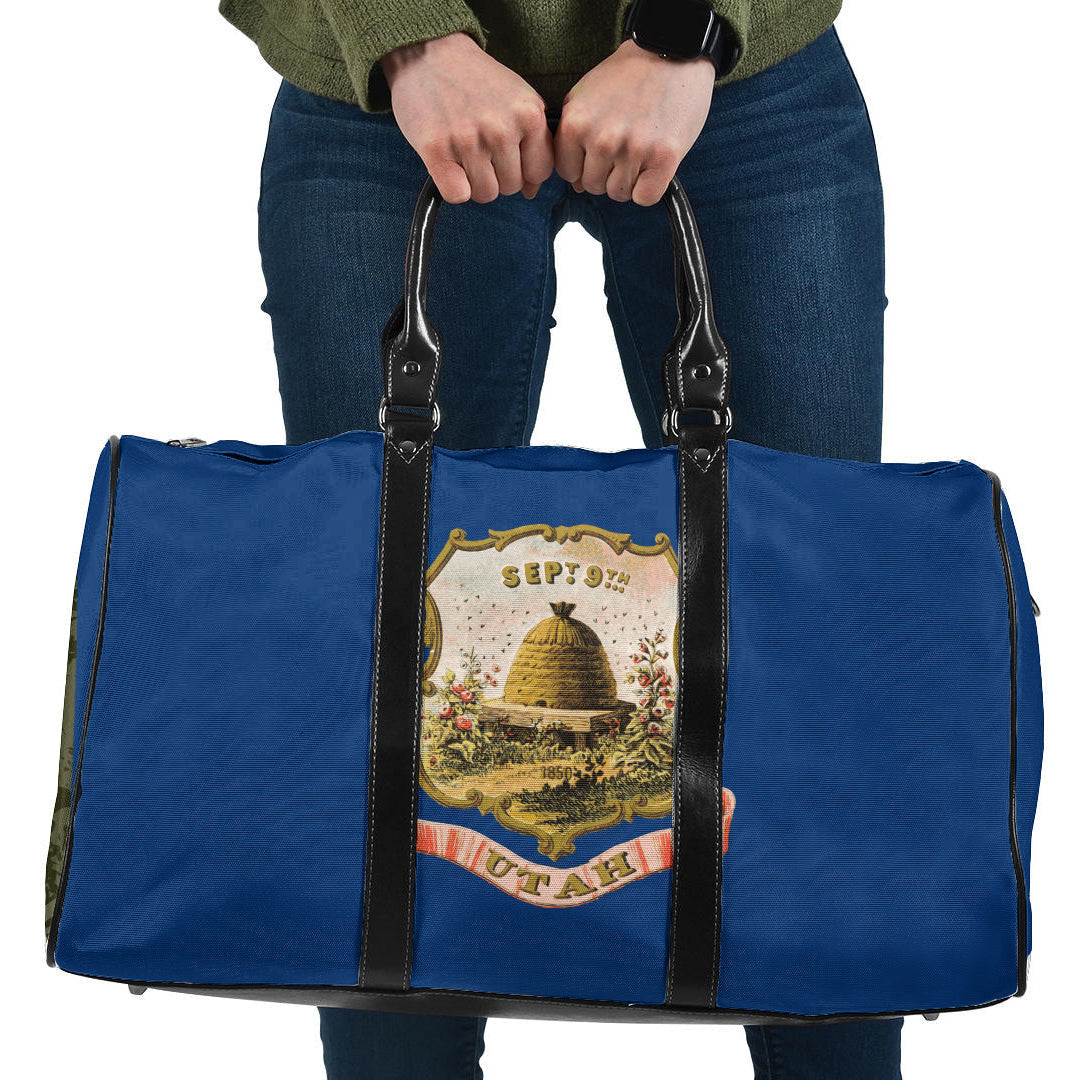 Travel Bag Flag Of The Utah Territory Travel Bag