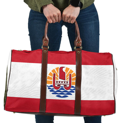 Travel Bag Flag of Tahiti French Polynesia Travel Bag