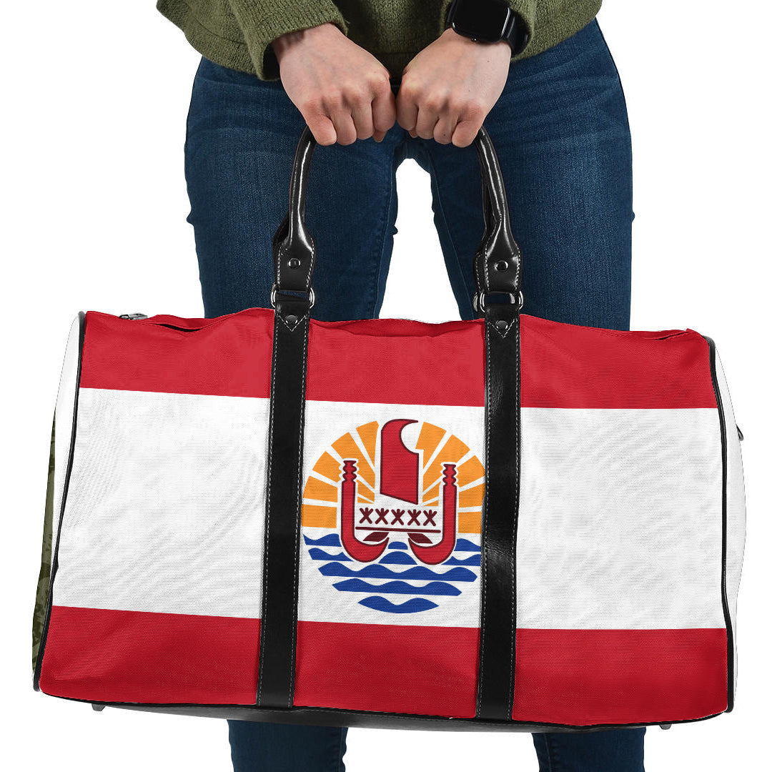 Travel Bag Flag of Tahiti French Polynesia Travel Bag