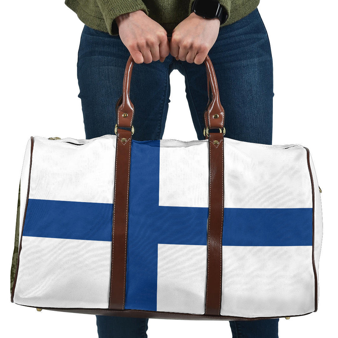 Travel Bag Flag of Finland Travel Bag