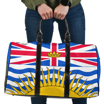 Travel Bag Canada Flag Of British Columbia Travel Bag