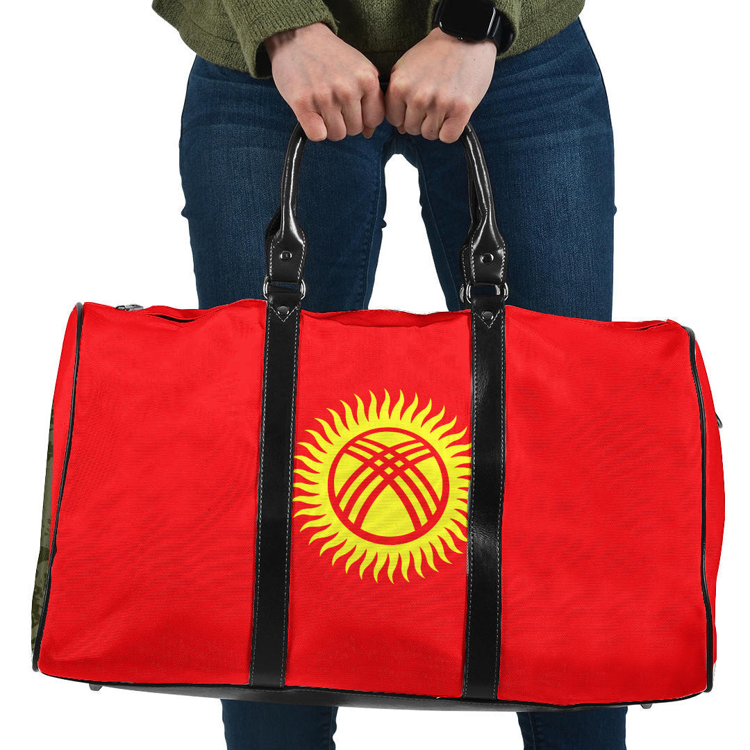 Travel Bag Flag of Kyrgyzstan Travel Bag