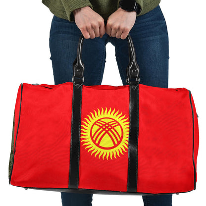 Travel Bag Flag of Kyrgyzstan Travel Bag