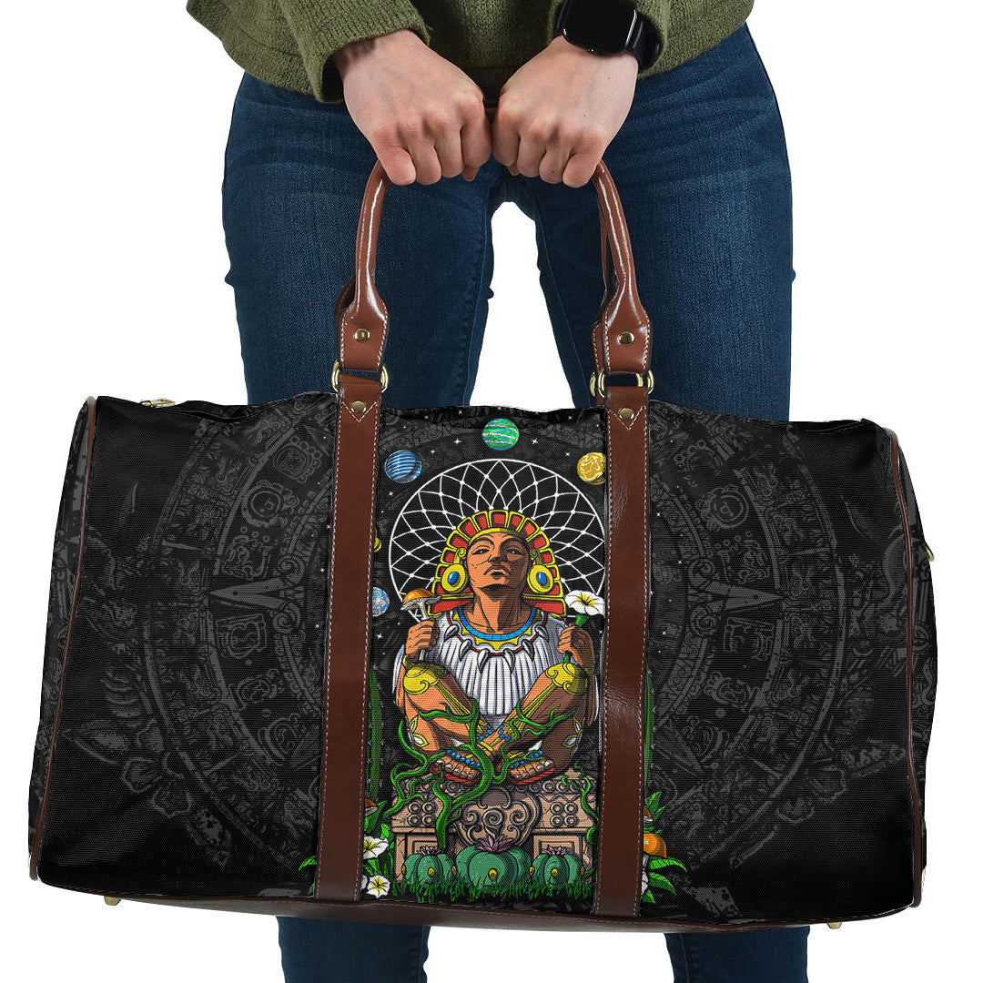 Bag Psychedelic Aztec God Xochipilli Travel Bag
