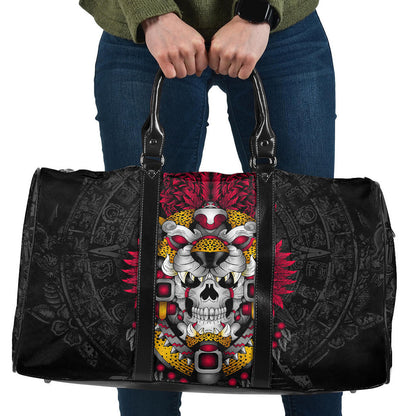 Bag Mexico Jaguar Warrior Aztec Mexican Travel Bag