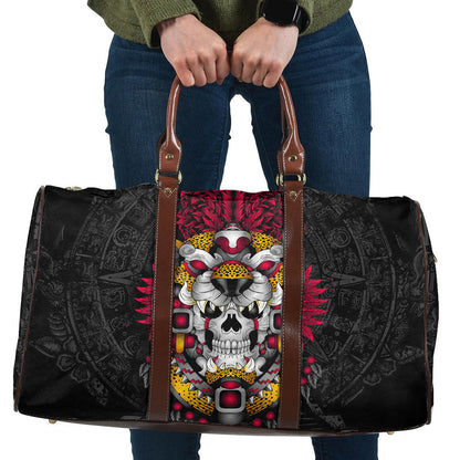 Bag Mexico Jaguar Warrior Aztec Mexican Travel Bag