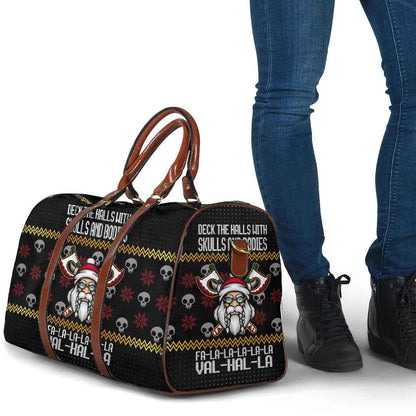 Bag Viking Santa In Valhalla Style Christmas Travel Bag