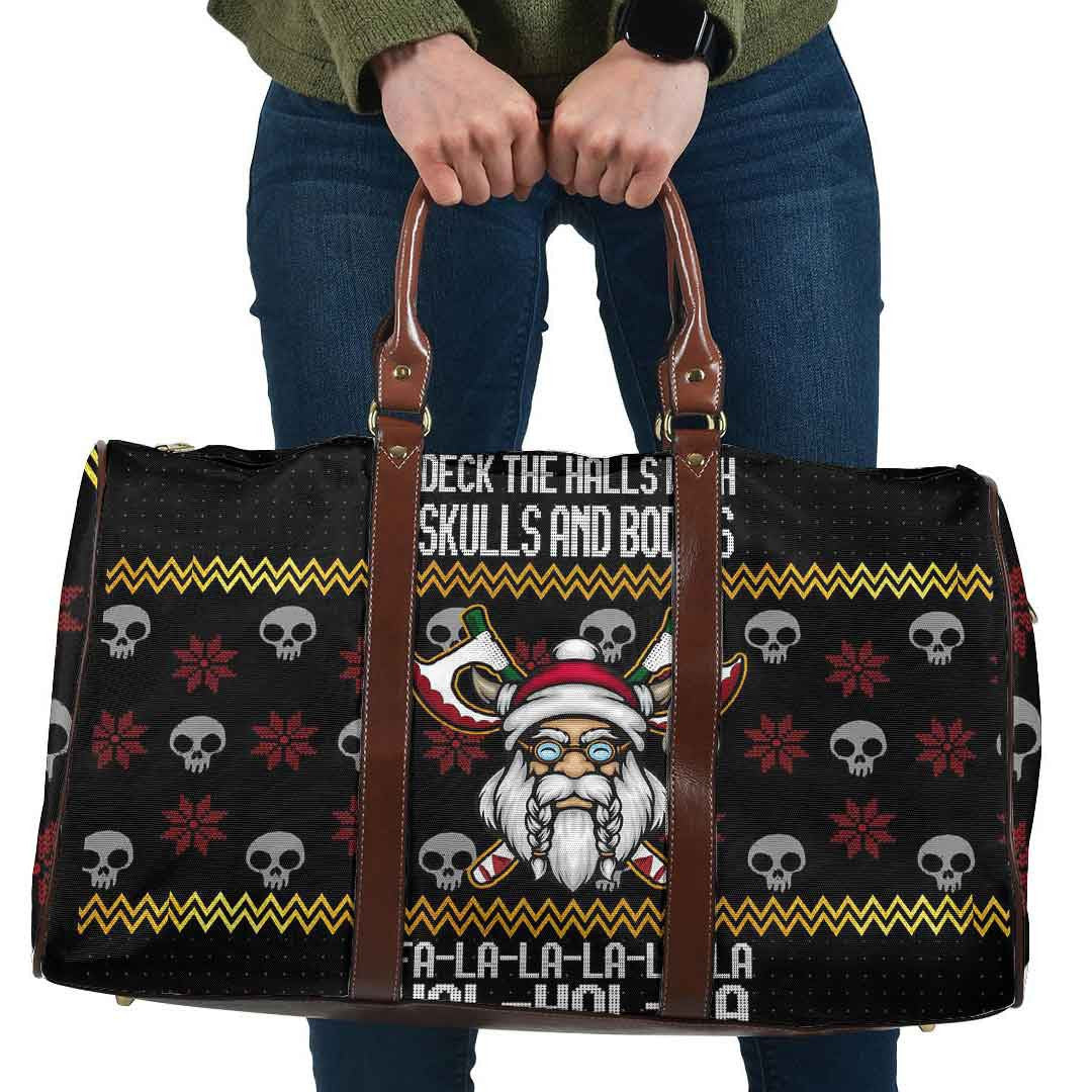 Bag Viking Santa In Valhalla Style Christmas Travel Bag