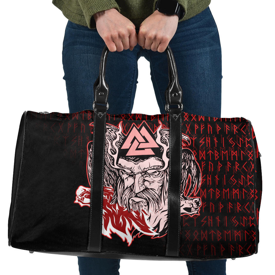 Bag Odin Viking Red Travel Bag
