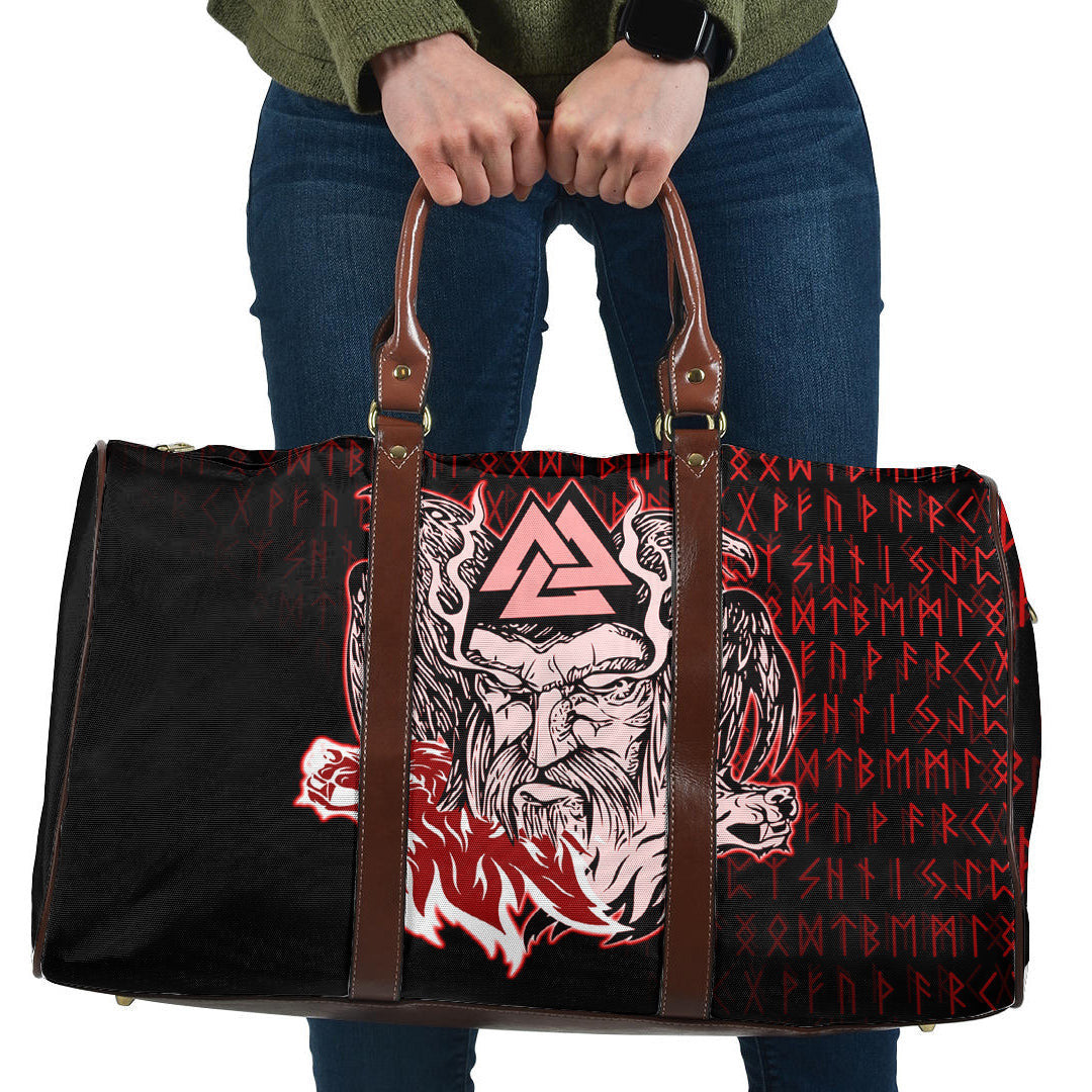 Bag Odin Viking Red Travel Bag