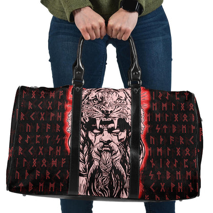 Bag Wolf Odin Viking Red Travel Bag