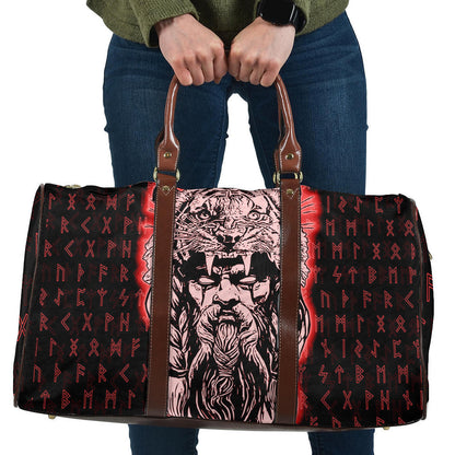 Bag Wolf Odin Viking Red Travel Bag