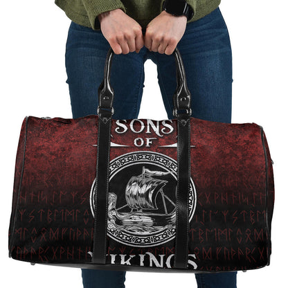Bag Sons of Vikings Cyan Version Travel Bag