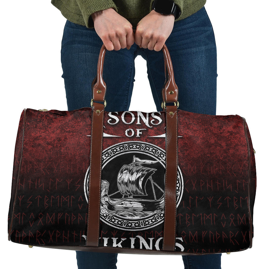 Bag Sons of Vikings Cyan Version Travel Bag