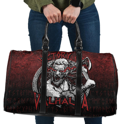 Bag Axe Warrior Raven Odin Thor Victory Or Valhalla Travel Bag