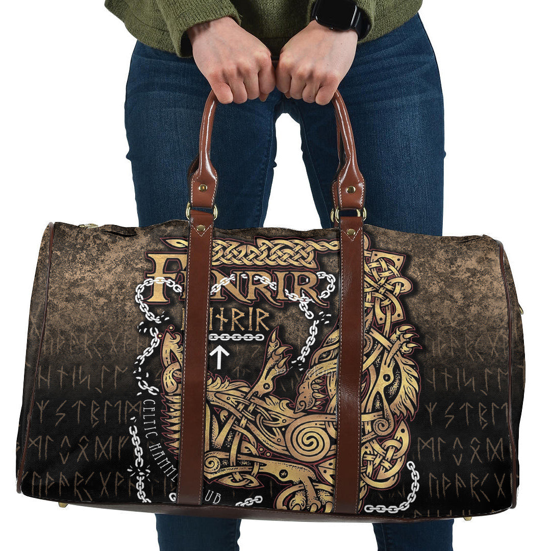 Bag Fenrir Ragnarok Viking Monster Wolf Travel Bag