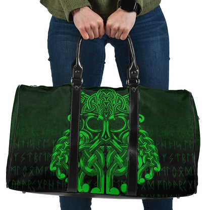 Bag Vikings Odin Valhalla Green Version Travel Bag