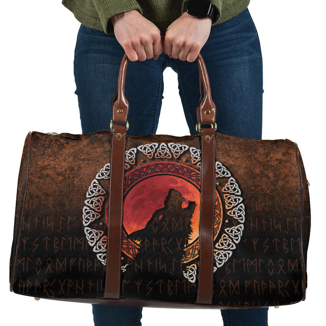 Bag Fenrir Norse Wolf Son of Loki Travel Bag