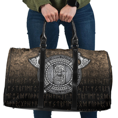 Bag Fenrir Viking Shield Cyan Version Travel Bag