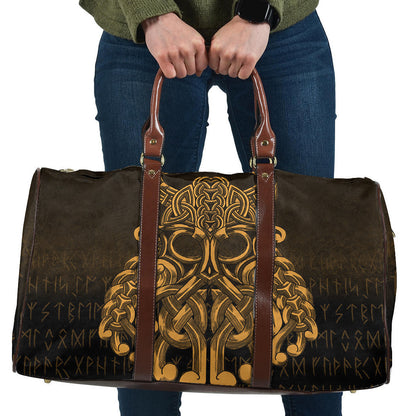 Bag Vikings Odin Valhalla Gold Version Travel Bag