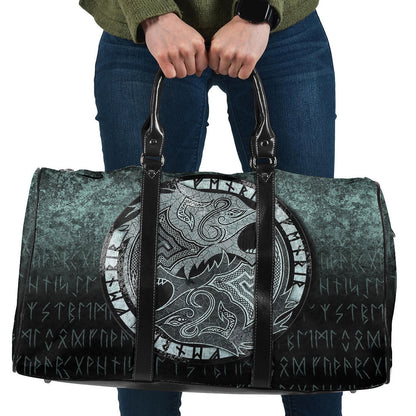 Bag Fenrir the Wolf Cyan Version Travel Bag