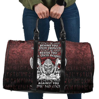 Bag Against You Show No Mercy Travel Bag