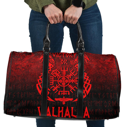 Bag Victory or Valhalla Red Version Travel Bag