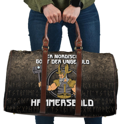 Bag Der Nordische Gott Der Ungeduld Hammersbald Cyan Version Travel Bag