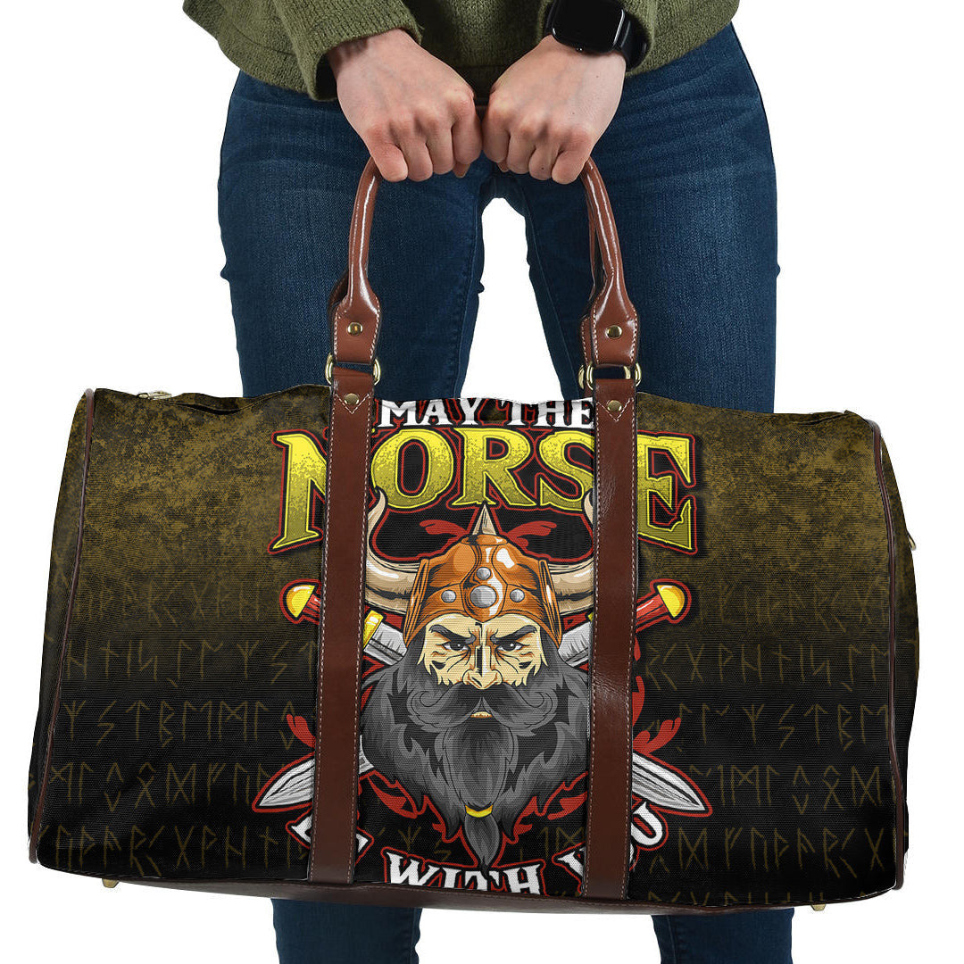 Bag May The Norse Be With You Cyan Version Travel Bag