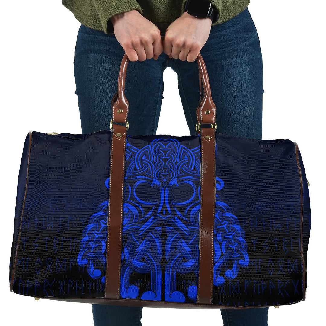 Bag Vikings Odin Valhalla Blue Version Travel Bag