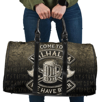 Bag Cute Victory Or Valhalla Shield Maiden Norse Viking Warrior Travel Bag