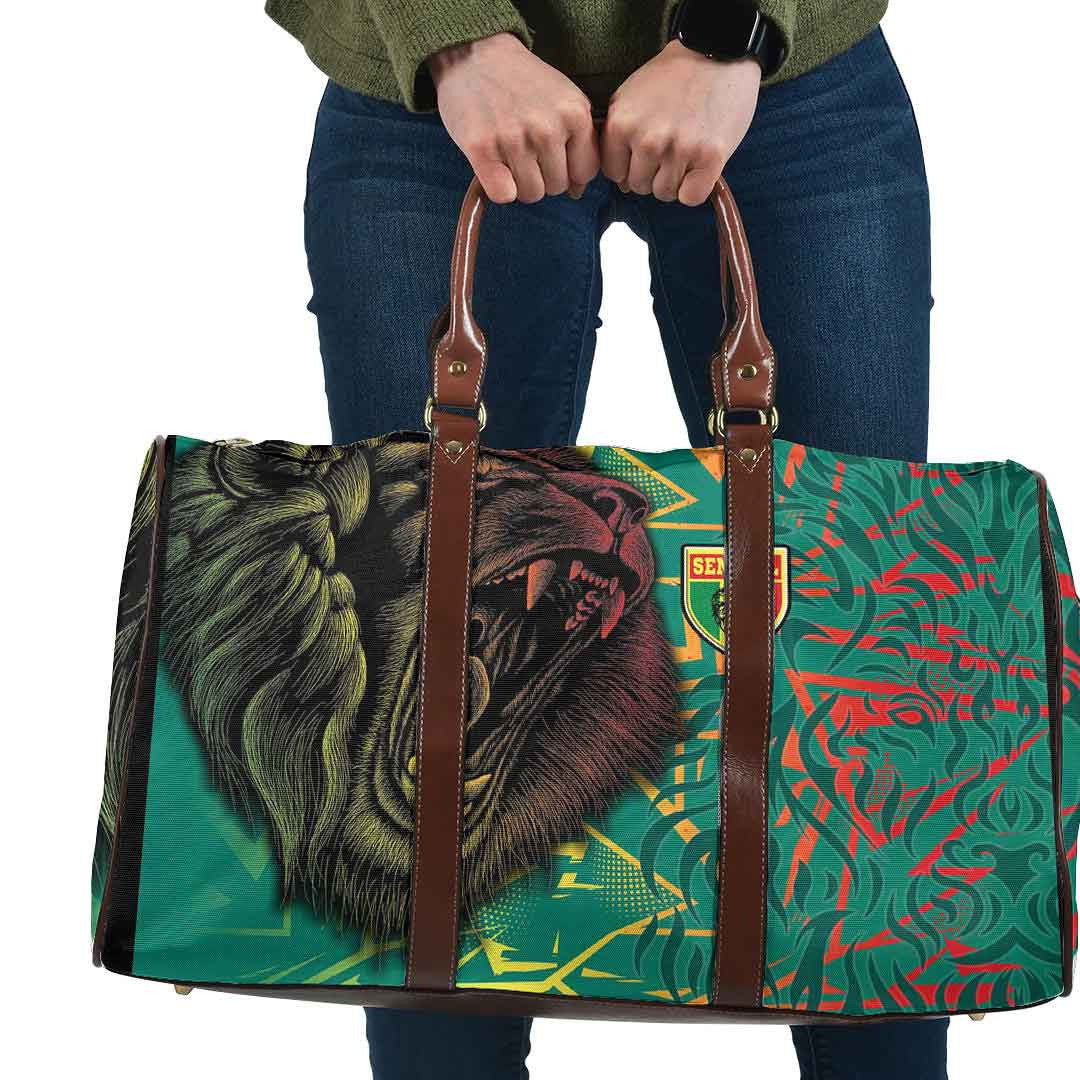 Bag Senegal Lion Sporty Pattern Travel Bag