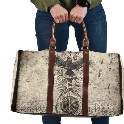 Bag Viking Raven Carry Spear of Odin Vintage Travel Bag