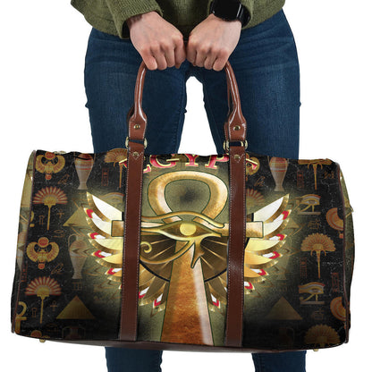 Bag Ankh And Horus Egyptian Travel Bag