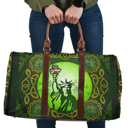 Bag Patrick Day Liberties Irish and USA Celtic Style Travel Bag