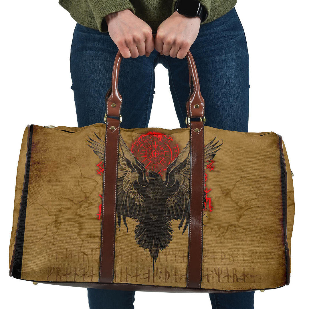 Bag Viking Compass And Raven Travel Bag