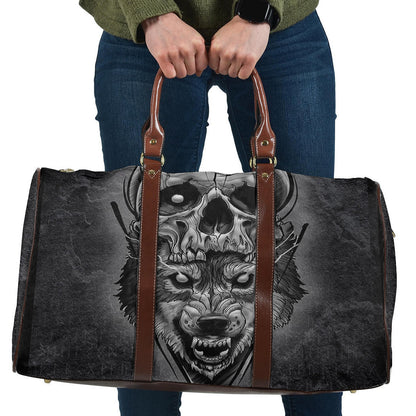 Bag Wolf And Skull Travel Bag