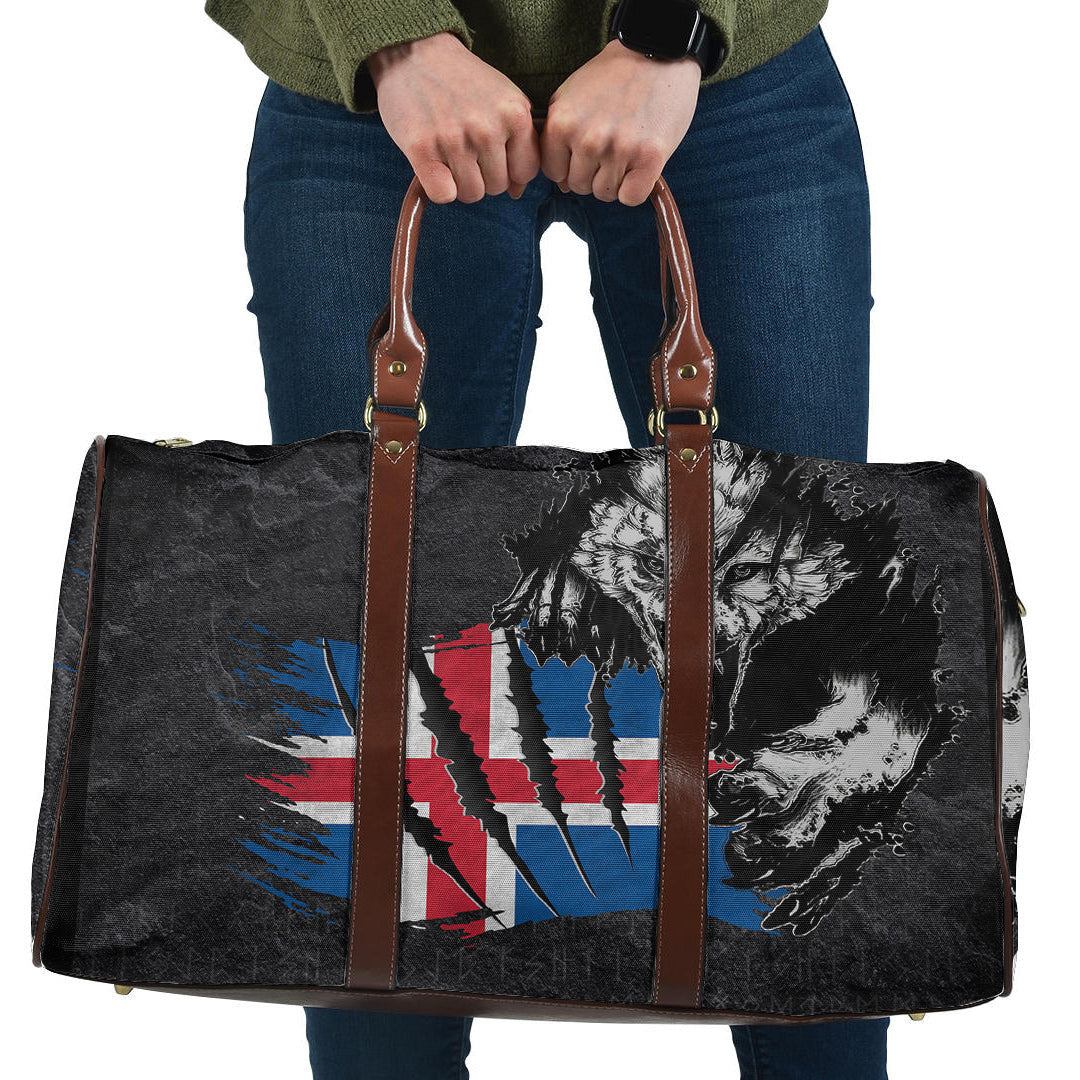 Bag Iceland Wolf Viking Travel Bag