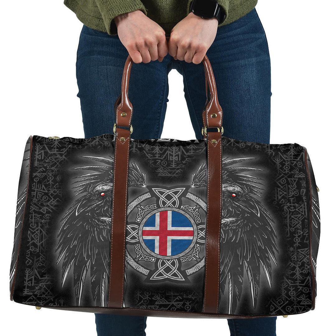 Bag Iceland Viking Raven Travel Bag